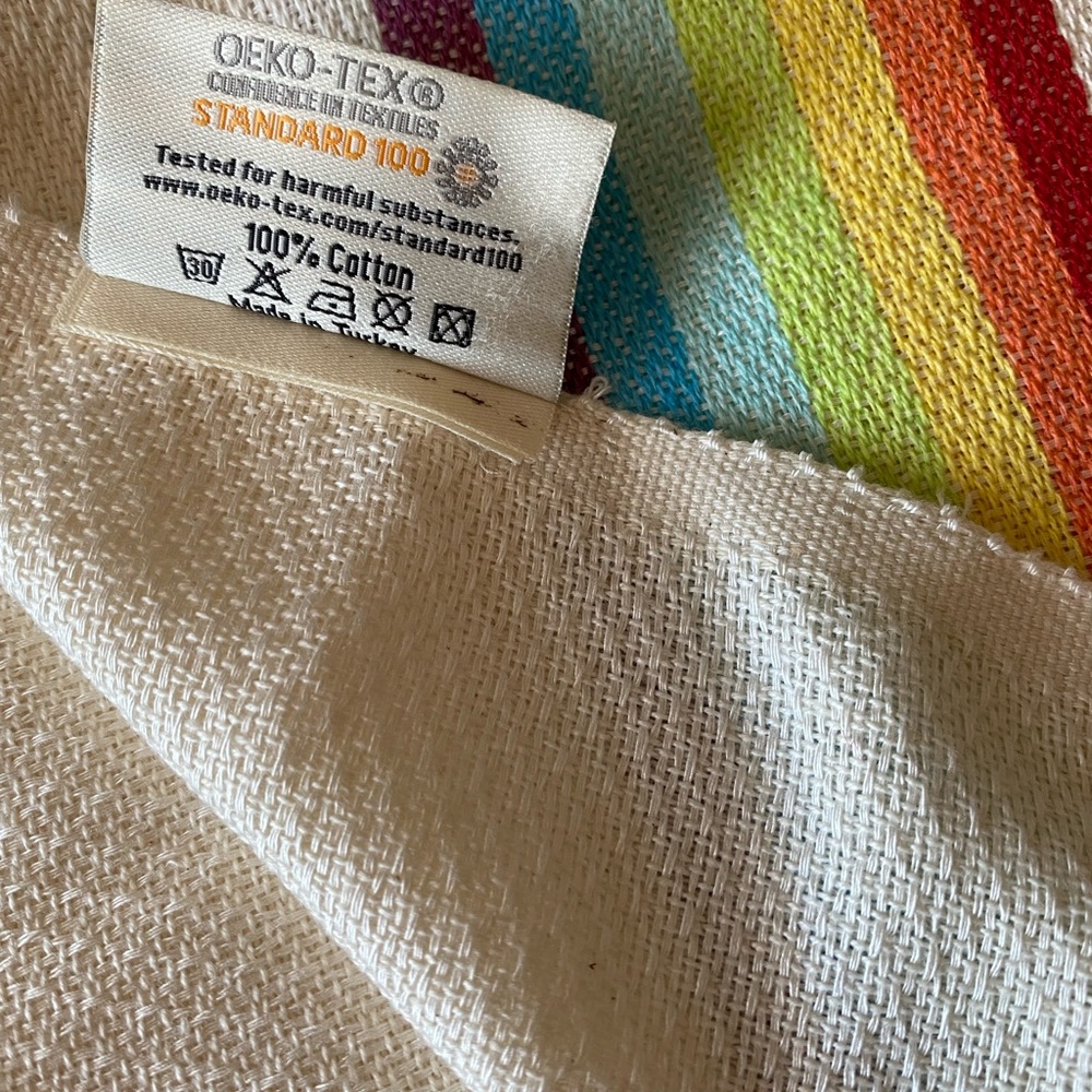 Pride Collection Textured Oversized Cotton Throw - Picture 9 of 10